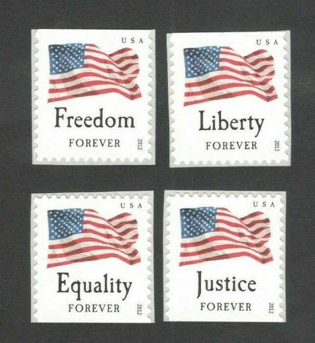 4641-4644 Four Flags Set Of 4 Mint/nh Free Shipping (A-390)