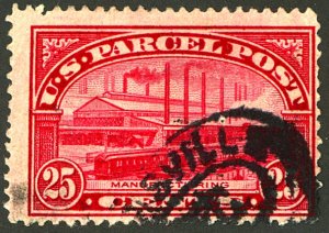 U.S. #Q9 USED PINHOLE 