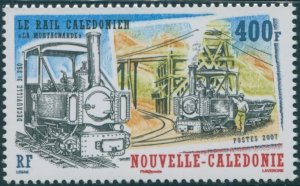 New Caledonia 2007 SG1434 400f Railways MNH