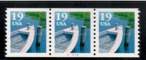 US # 2529 Fishing Boat PNS3 # A1212 Coil , VF OG NH - I Combine S/H