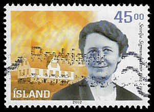 Iceland #965 Used; 45k Sesselja Sigmundsdottir (2002)
