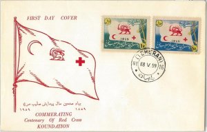 62573 - IRAQ(N) - POSTAL HISTORY - FDC COVER 1959 RED CROSS-