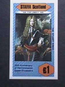 STAFFA-SCOTLAND-1978-PROMOTION-REMEMBER ALWAYS-QUEENS ELIZABETH II- MNH-S/S VF