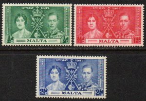 Malta Sc #188-190 MNH