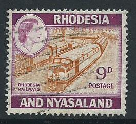 Rhodesia & Nyasaland SG 24a VFU