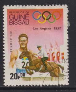 Guinea-Bissau 494 Olympic Equestrian 1983