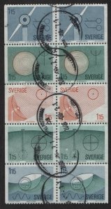 SWEDEN, 1317A, USED, BOOKLET PANE