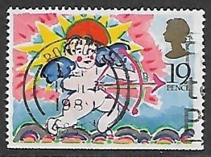 Great Britain # 1244 - Cupid - used.....{Blw3}