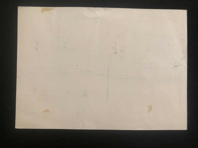 1947 Helsinki Finland Postcard cover to Glasgow Scotland Tuberculosis stamps