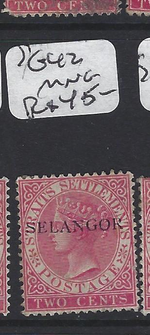 MALAY SELANGOR (PP1905B)  QV 2C  SG  42   MNG