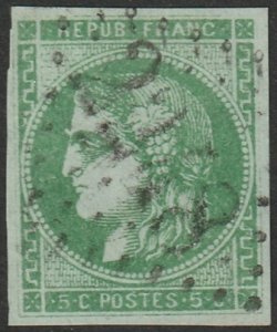 France 1870 Sc 41 used 2348 (Meze) GC cancel