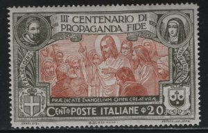 ITALY, 143  MINT HINGED