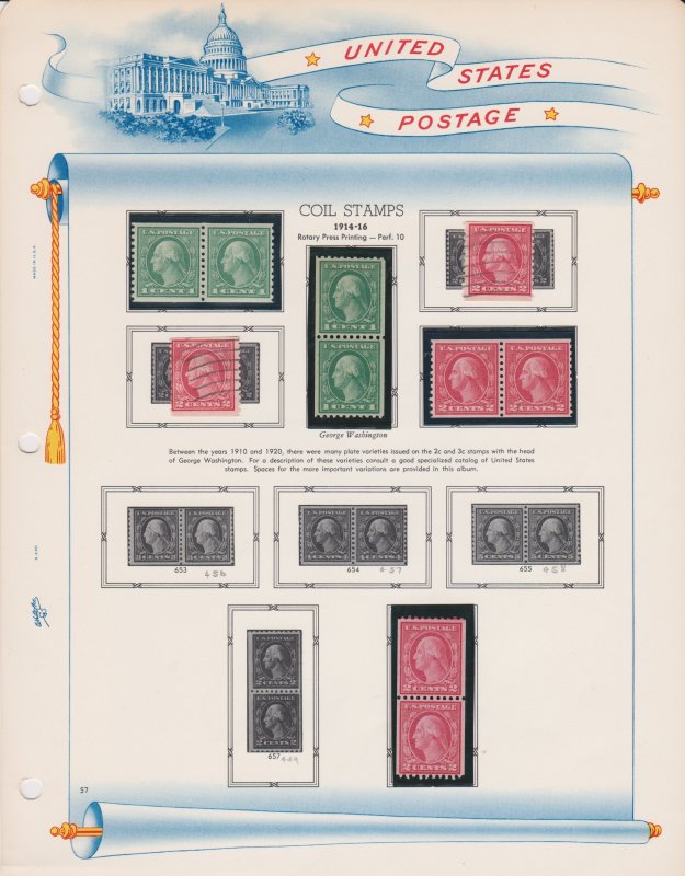 United States of America Postal Stamps