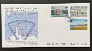 AtoZ. South Georgia & South Sandwich Islands FDC 2000 Shackleton