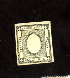  SARDINIA #P2 MINT F-VF OG HR Cat $180