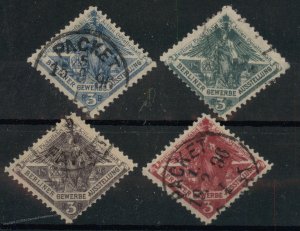 Germany Berlin Berliner Gwerbe Ausstellung Stadtpost Locals Used Set 109859