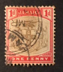 Jamaica, Sc. #34b, used