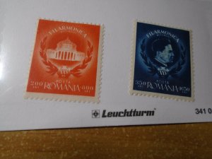 Romania  #  B330-31 MH