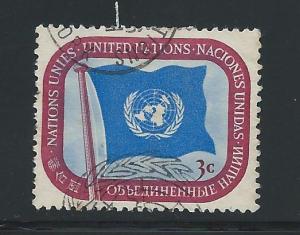 United Nations #4 Used. No per item S/H fees