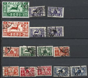 COLLECTION LOT 21963 RHODES 15 BOB STAMPS 1934+ CV+$23