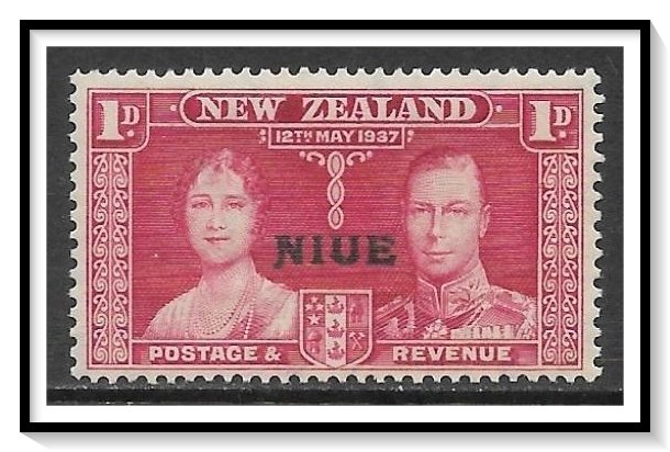 Niue #70 Coronation Issue MLH