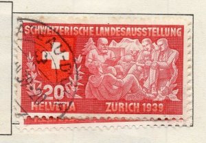 Switzerland Helvetia 1937-46 Early Issue Fine Used 20c. NW-168725