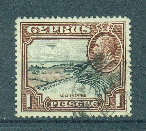 Cyprus sc# 128 (2) used cat value $2.50