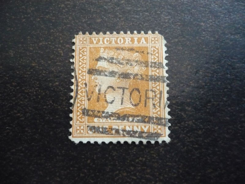 Stamps - Victoria - Scott# 169 - Used Part Set of 1 Stamp