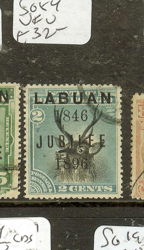 LABUAN   (P2907B) JUBILEE 2C DEER   SG84    VFU