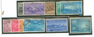 India #243-253 Used Single