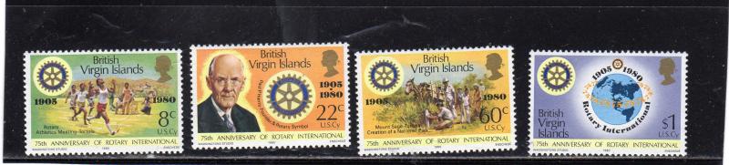 British Virgin Island  Anniv of Rotary MNH