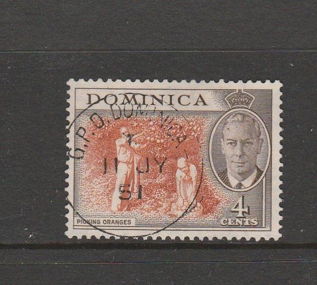 Dominica 1951 4c CDS Used SG 124