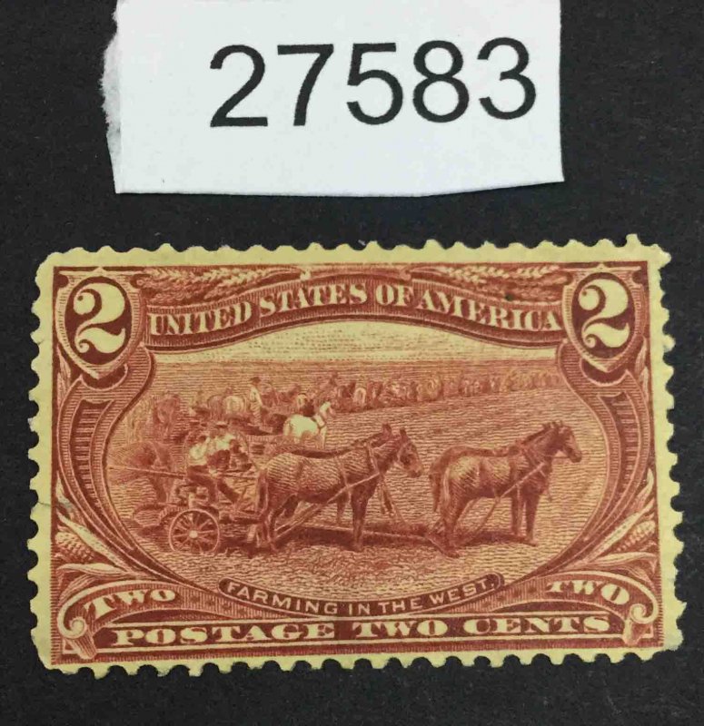 US STAMPS #286 MINT OG NH LOT #27583