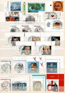 Germany 2000 #yearset used without self-adhesives