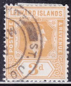 Leeward Islands 109 USED 1942 King George VI