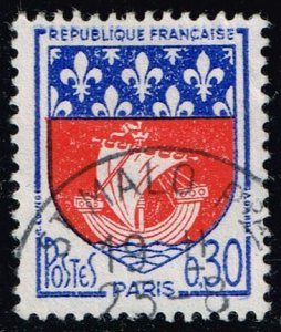 France #1095 Arms of Paris; Used (0.25) (2Stars)