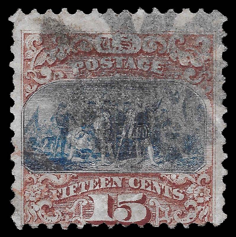 U.S. Scott #118 / $850 - 15c Pictorial Type I, Used, Fine