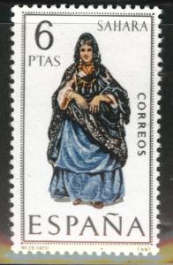 SPAIN Scott 1430 MNH** 1970 Sahara regional costume