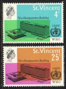 St. Vincent Sc #247-248 MNH