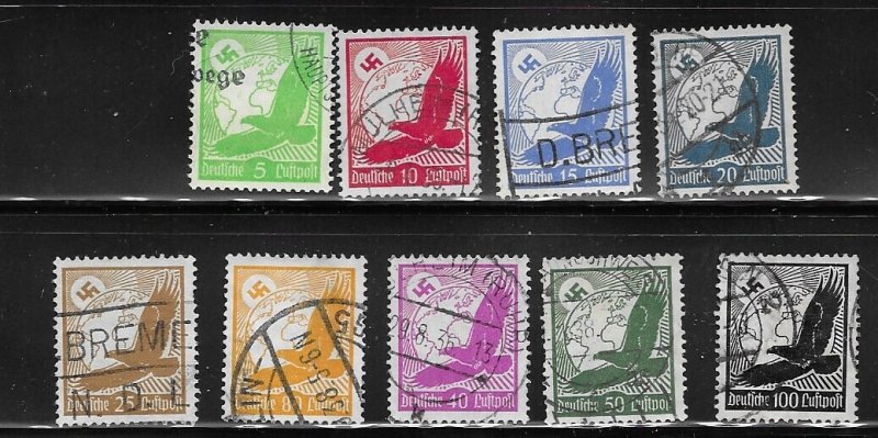 Germany Sc. C46 / C54 Airmails L3 Used