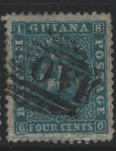 British Guiana Sc#44A Used