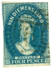 TASMANIA #6, Used, Scott $145.00