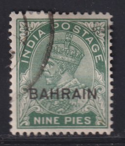Bahrain 3 King George V O/P 1933