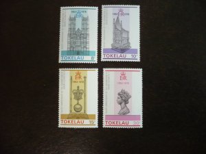Stamps - Tokelau - Scott# 61-64 -Mint Never Hinged Set of 4 Stamps