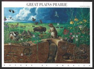 U.S. Full Sheet Sc. #3506 Great Plains Prarie MNH L182