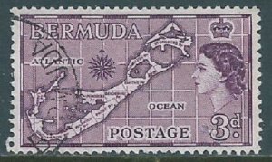 Bermuda, Sc #149, 3d Used