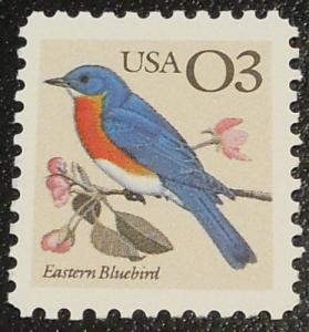 1991 3c Eastern Bluebird Scott 2478 Mint NH