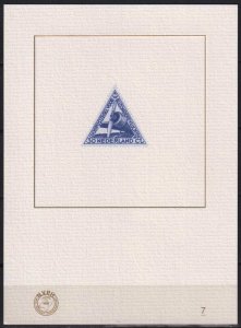 Netherlands 2009 Blueprint Aviation Nr.7 NVPH BD7 on Carton