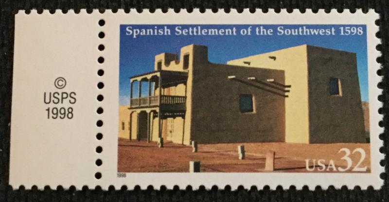 US #3220 MNH Single Spanish Settlement Espanola NM SCV $.65