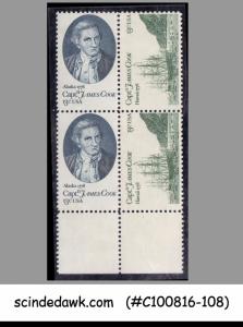 USA - 1978 200TH ANNIV OF PACIFIC EXPLORATION OF CAPTAIN JAMES COOK - 4V - MNH